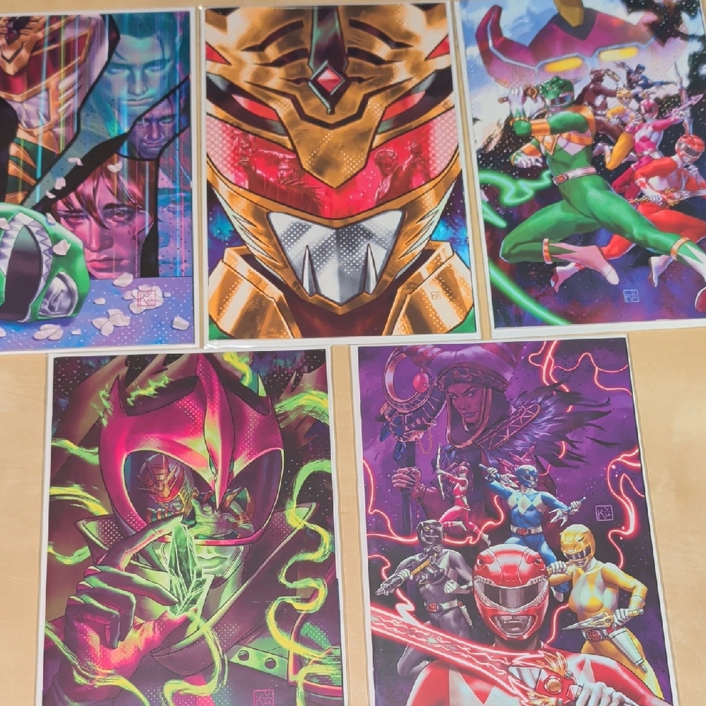 Power Rangers Comic Collection Set NM
